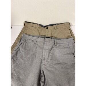J Crew Shorts Mens 35 Black/Beige Bundle Of 2 Cotton Summer Golf N1